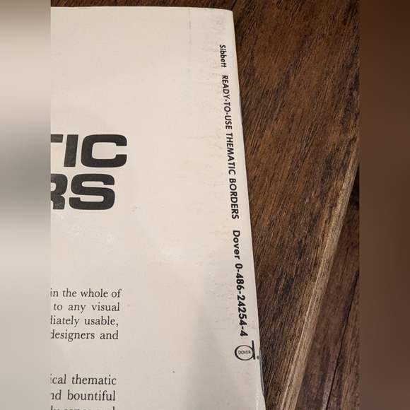 Vintage 1980s  paper craft thematic border design book - Picture 4 of 7